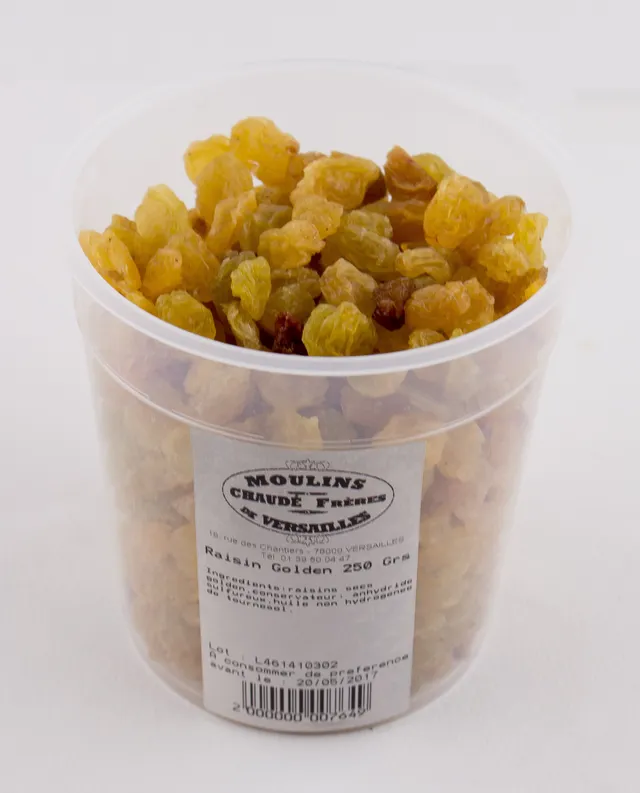 moulins-de-versailles-raisin-golden-raisins-secs-250-g image 1