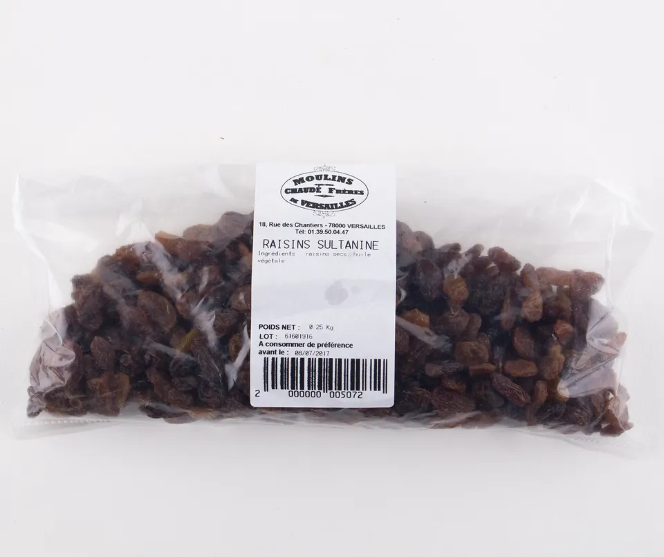 moulins-de-versailles-raisin-sultanine-250g-fruits-secs image 1