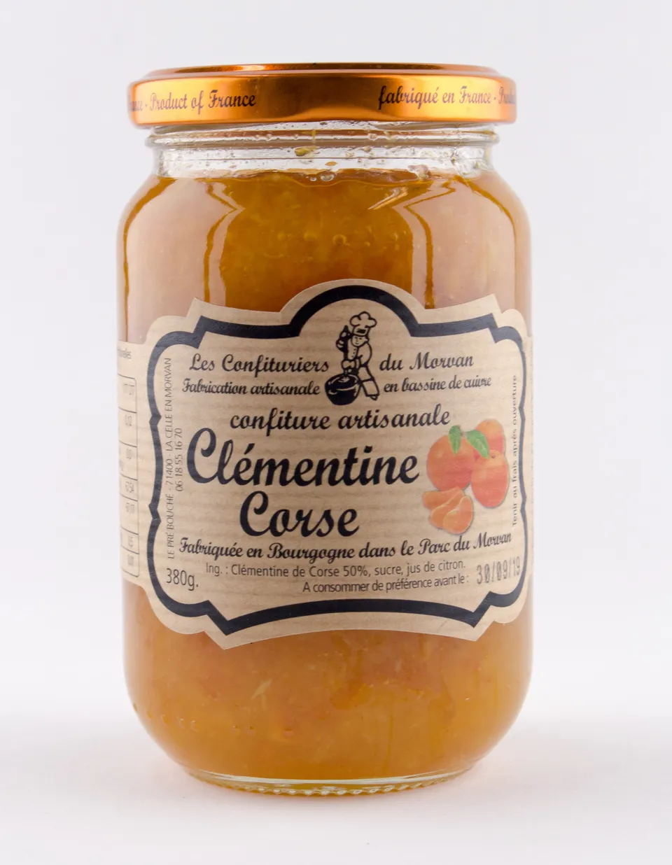moulins-de-versailles-confiture-cl-mentine-corse-380-g image 1