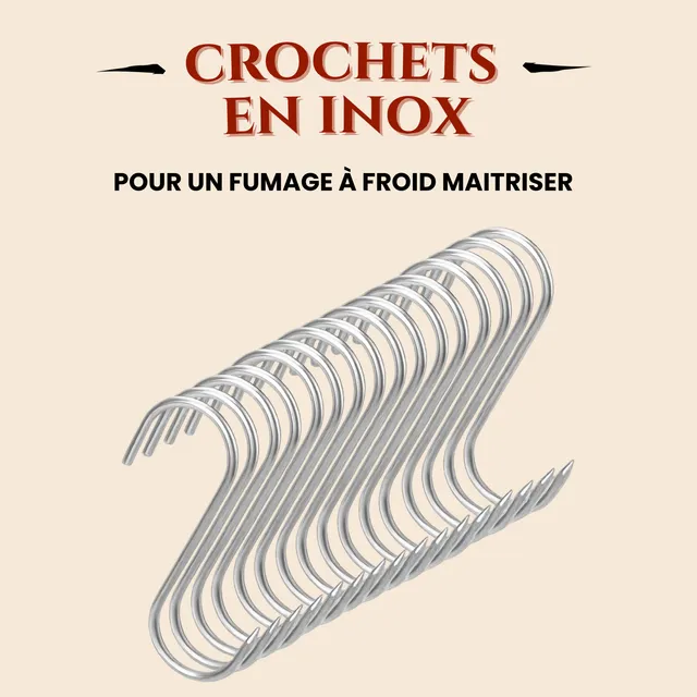 h-tre-sciure-crochet-boucher-inox-fumoir image 1