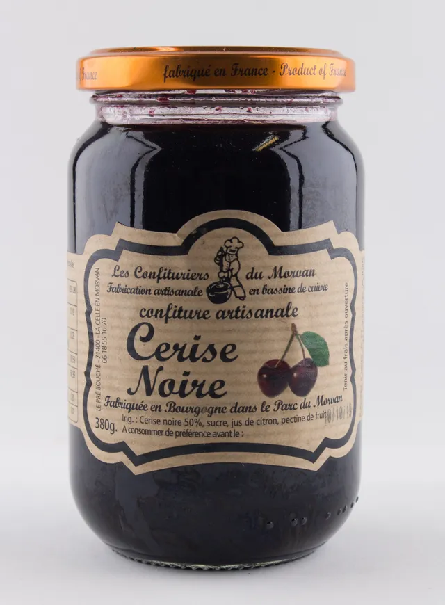 moulins-de-versailles-confiture-cerise-noire-380g image 1