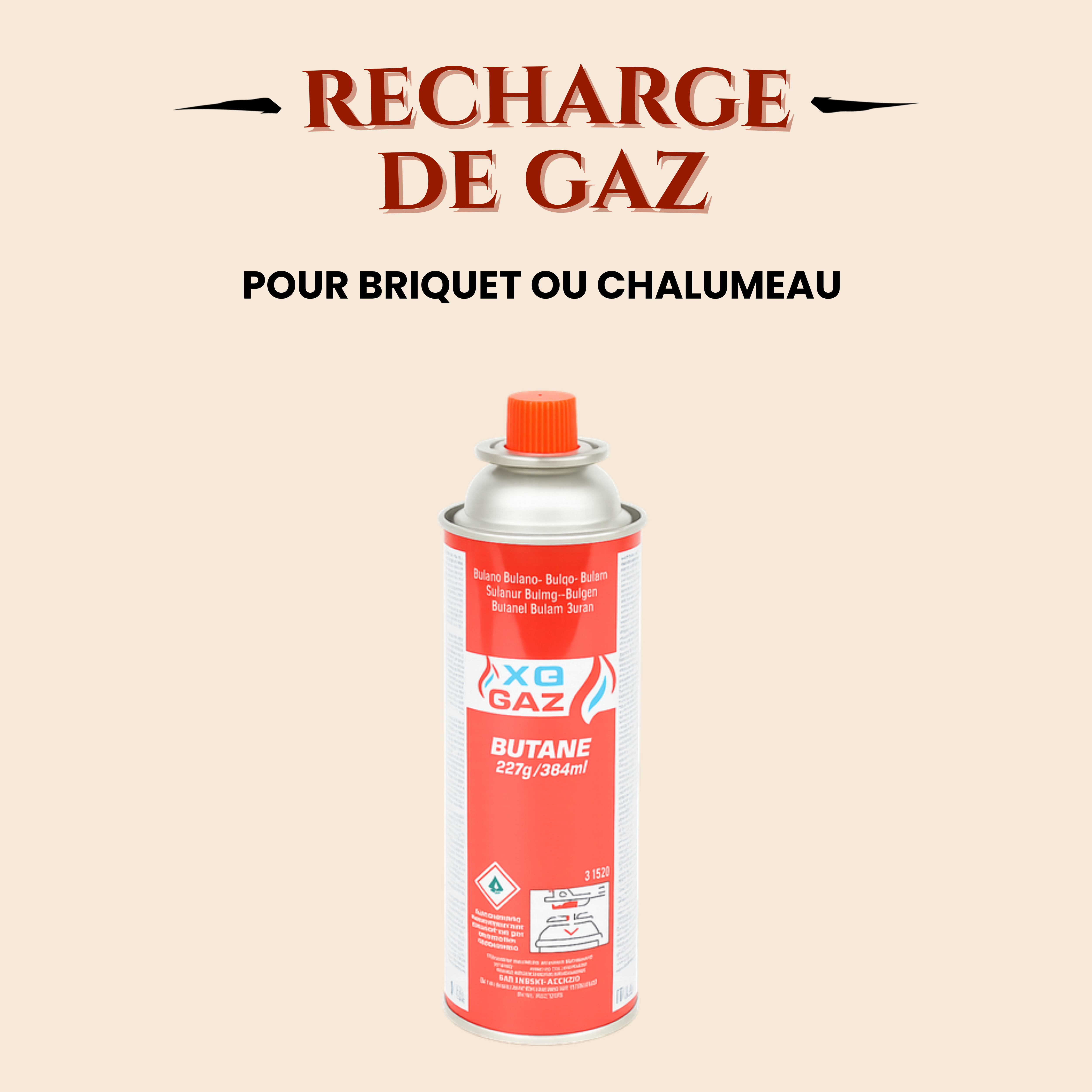 h-tre-sciure-recharge-de-gaz-allumage-fumoir image 1