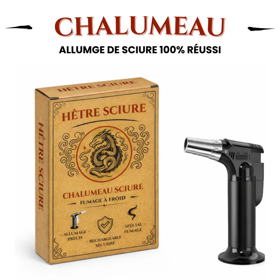 h-tre-sciure-l-tincelle-chalumeau-allumage-sciure image 1