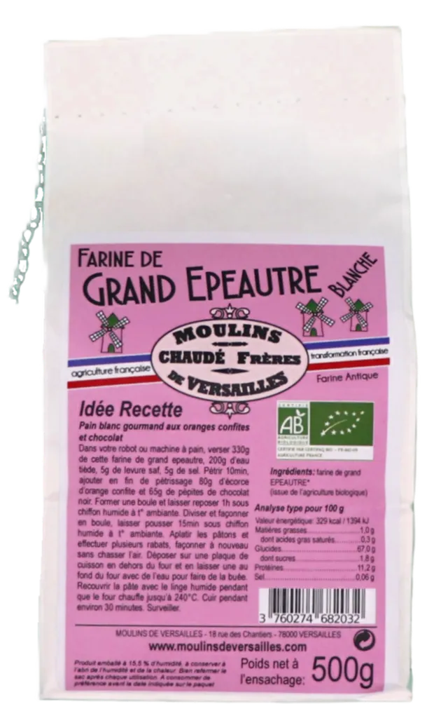 moulins-de-versailles-farine-bio-grand-peautre-500-g image 1