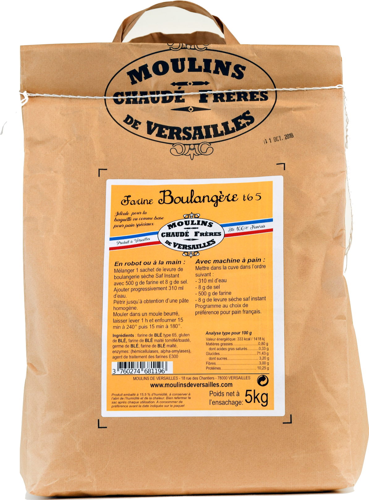 moulins-de-versailles-farine-boulang-re-t65-5kg-baguettes image 2