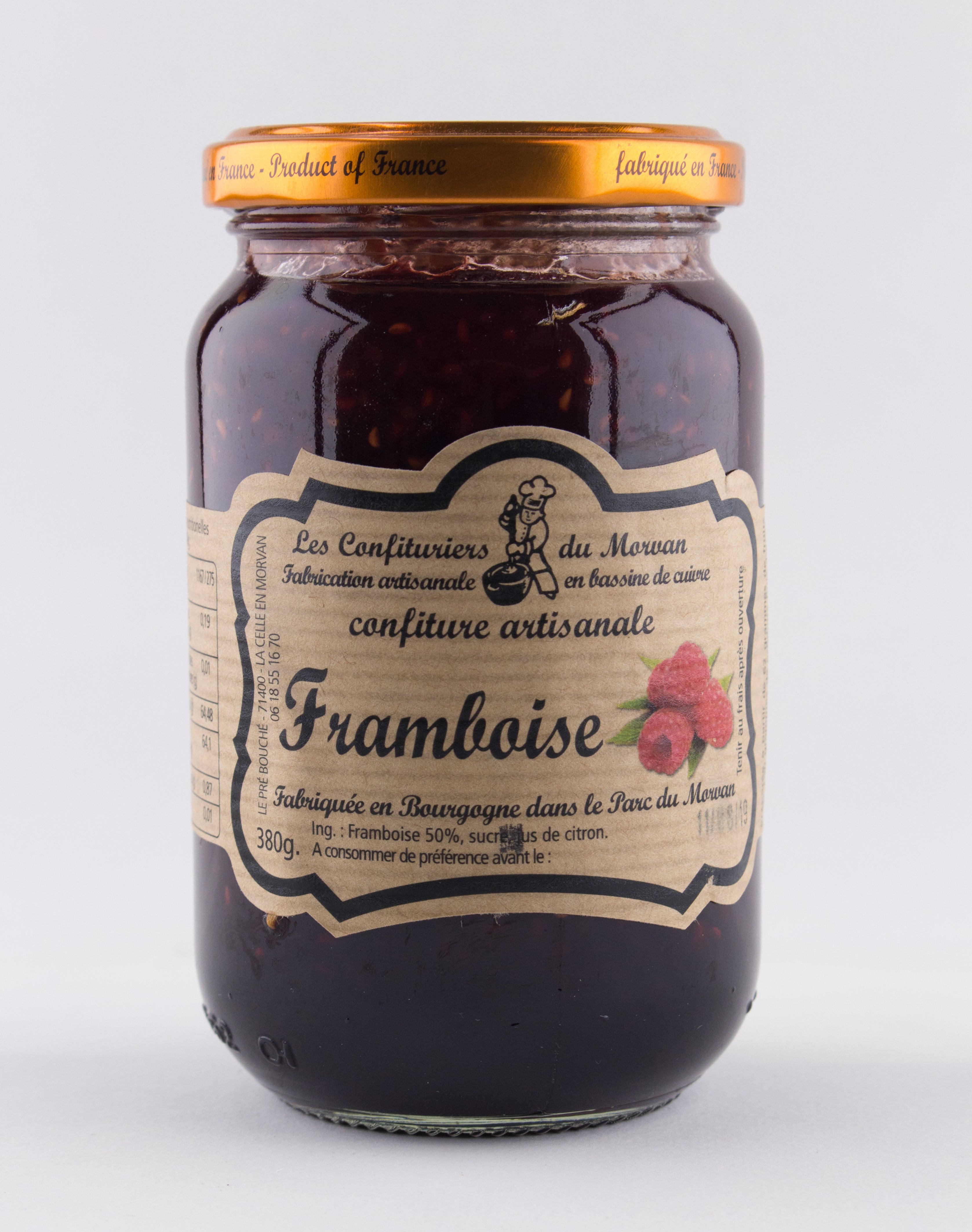 moulins-de-versailles-confiture-framboise-380-g-fruit-rouge image 1